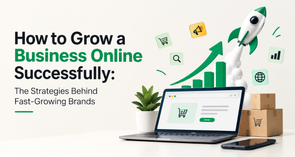 How to Grow a Business Online Successfully: The Strategies Behind Fast-Growing Brands